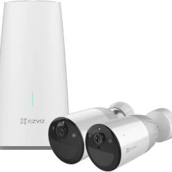 Sicherheit Ezviz BC1-B2 (2 Stück) Outdoor-Überwachungskamera Weiß