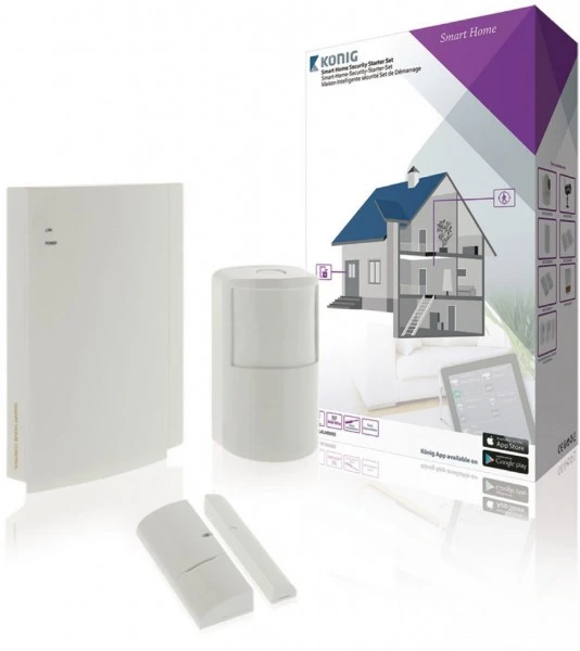 Sicherheit König SAS-CLALARM05 Home-Security-Set 4 Sicherheit König SAS-CLALARM05 Home-Security-Set – Bild 2