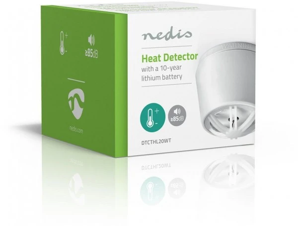 Sicherheit Nedis DTCTHL20WT Hitzemelder 4 Sicherheit Nedis DTCTHL20WT Hitzemelder – Bild 2