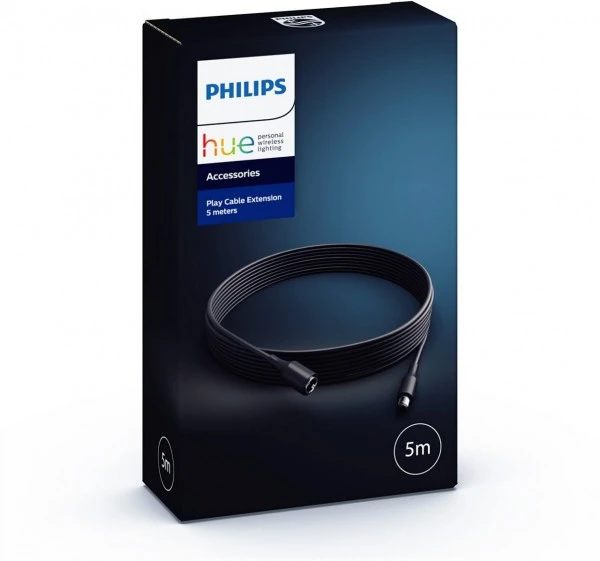 Komfort Hue Hue Play Verlängerungskabel (5m) Schwarz 5 Komfort Hue Hue Play Verlängerungskabel (5m) Schwarz – Bild 3