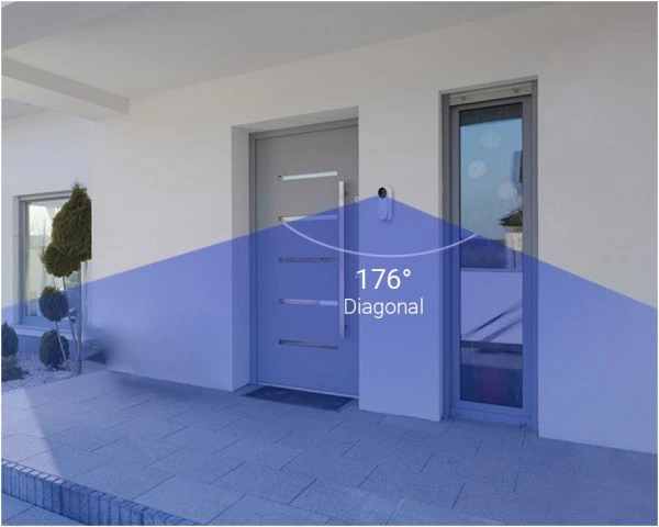 Sicherheit Ezviz DB2 Pro Kit Video-Türklingel Weiß 6 Sicherheit Ezviz DB2 Pro Kit Video-Türklingel Weiß – Bild 4