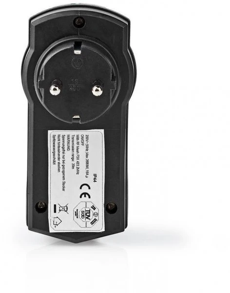 Komfort Nedis RFPOM120FBK RF-Smart-Stecker Schaltsteckdose 5 Komfort Nedis RFPOM120FBK RF-Smart-Stecker Schaltsteckdose – Bild 3