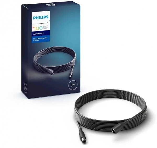Komfort Hue Hue Play Verlängerungskabel (5m) Schwarz 4 Komfort Hue Hue Play Verlängerungskabel (5m) Schwarz – Bild 2