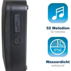 Komfort EAXUS Wireless Doorbell Funktürklingel Schwarz -Smart Home Verkäufe 7426f584 3b91 4fa1 a8de 2a92cb3ffe32 600x600