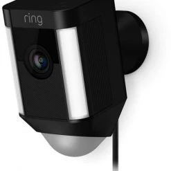 Ring Spotlight Sicherheitskamera (Kabel) Schwarz