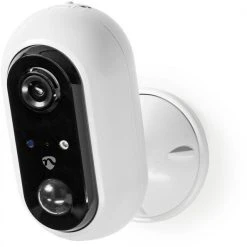 Sicherheit Nedis Smartlife Außenkamera Outdoor-Überwachungskamera Weiß