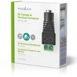 Nedis CCTVCF11BK5 CCTV-Sicherheitssteckverbinder -Smart Home Verkäufe 8e8c4148 8857 464a 817f 796b66f7e483 600x600