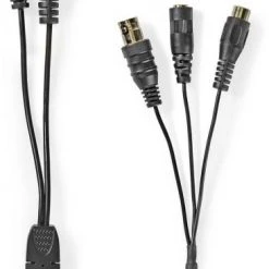 Sicherheit Nedis CCTVMIC10BK Mikrofon Für Überwachungskamera