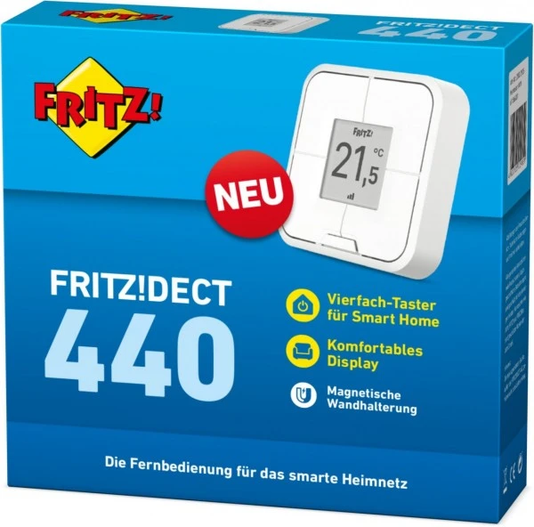 Komfort AVM FRITZ!DECT 440 Thermostat 5 Komfort AVM FRITZ!DECT 440 Thermostat – Bild 3