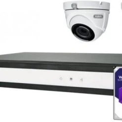 Sicherheit Abus 6-Kanal Hybrid Komplettset TVVR33620D