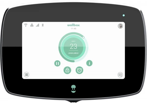 Komfort Wallbox Commander 2 Type 2 (22kW) (7m) 4G Ladestation/Wallbox Schwarz 3 Komfort Wallbox Commander 2 Type 2 (22kW) (7m) 4G Ladestation/Wallbox Schwarz
