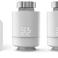 Energie Sparen Hama WiFi-Heizungssteuerung Starter-Set Weiss Inkl. Hama Smart-Zentrale (Zigbee)