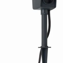 Komfort REV Link2Home Außen-Steckdose (2-fach) Schaltsteckdose Grau