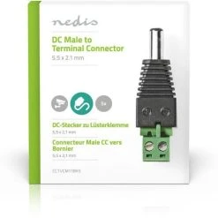 Nedis CCTVCM11BK5 5x2-adrig An DC-Buchse CCTV-Sicherheitssteckverbinder -Smart Home Verkäufe b65f0fb3 1c84 4ac0 80b8 a4a099c2e417 600x600