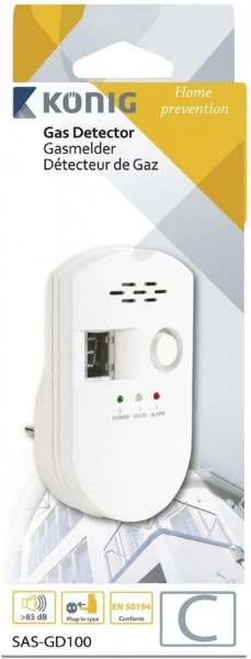 Sicherheit König SAS-GD100 Gasmelder 4 Sicherheit König SAS-GD100 Gasmelder – Bild 2