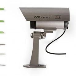 Sicherheit Nedis DUMCB40GY Dummy Kamera Grau