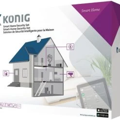 Sicherheit König SAS-CLALARM10 Video-Überwachungsanlge Weiss / Anthrazit -Smart Home Verkäufe cfd96e92 5d11 4f22 b74e 48203e9d85a3 600x600