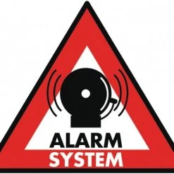 Sicherheit König SAS-ST-AS Aufkleber Alarmanlage