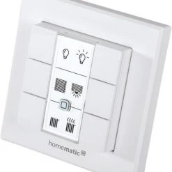 Komfort Homematic IP Wandtaster 6-fach -Smart Home Verkäufe e044fb13 916a 457c bebd 19b078d1e7a3 600x600