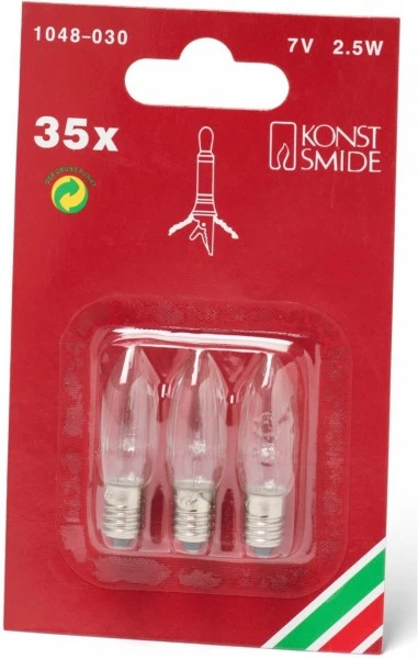 Leuchtmittel Konstsmide Ersatzbirne 7V 3er Blister 4 Leuchtmittel Konstsmide Ersatzbirne 7V 3er Blister – Bild 2