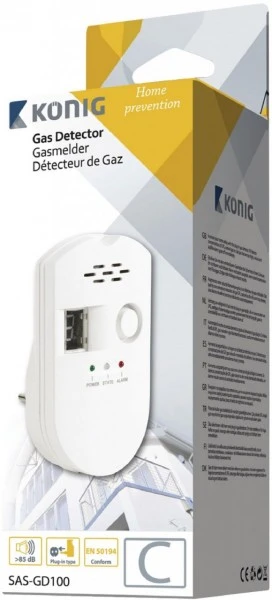 Sicherheit König SAS-GD100 Gasmelder 7 Sicherheit König SAS-GD100 Gasmelder – Bild 5