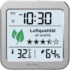 Komfort Technoline WL 1020 Luftgütemonitor Silber