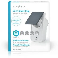 Komfort Nedis WIFIPO120FWT Wi-Fi Outdoor Plug Schaltsteckdose -Smart Home Verkäufe f967c0d8 ba97 4165 a952 a05cad00f74a 600x600